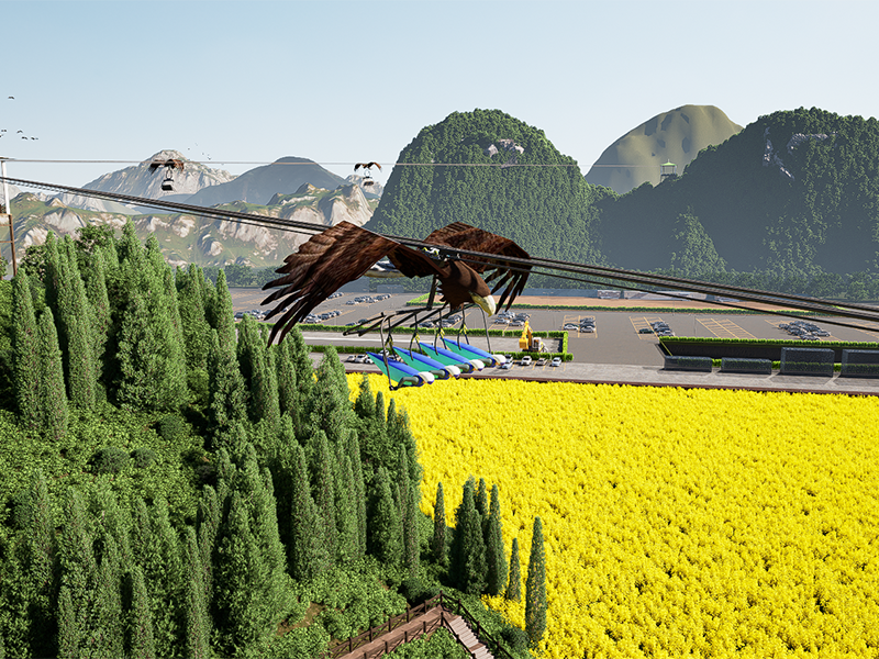 Case Study of the Gliding Wing Project at Jinjifeng Peak Cluster in Yunnan